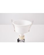 SE-SP-DL-R-WH CARGO SPOTLIGHT DOWNLIGHT RECESSED GU10 WHITE FOR HOLE 6.5cm HOMELIGHTING 77-9238